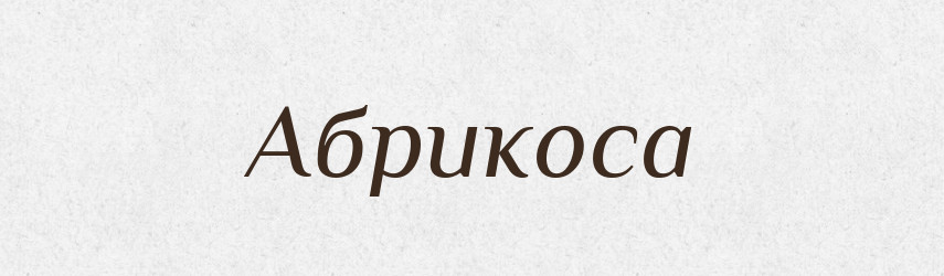 Абрикоса — Великий тлумачний словник сучасної української мови