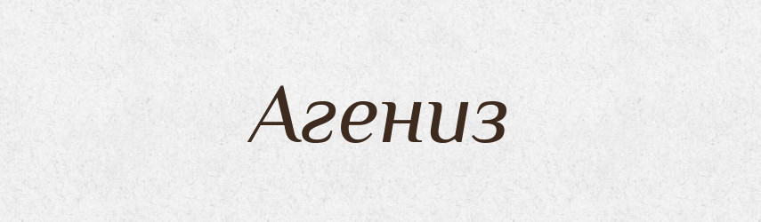 Агениз — Великий тлумачний словник сучасної української мови