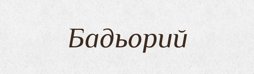 Бадьорий — Великий тлумачний словник сучасної української мови