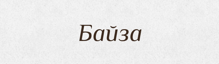 Байза — Великий тлумачний словник сучасної української мови