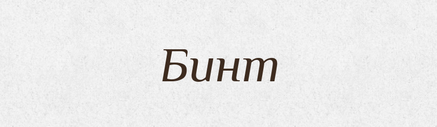 Бинт — Великий тлумачний словник сучасної української мови