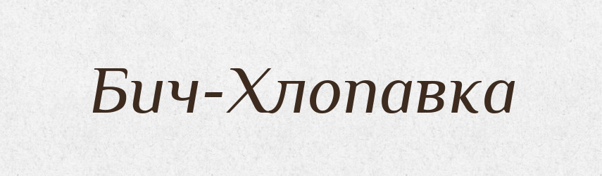 Бич-Хлопавка — Великий тлумачний словник сучасної української мови