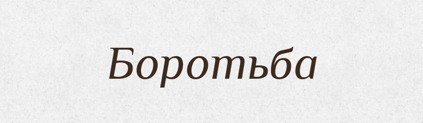 Боротьба — Великий тлумачний словник сучасної української мови
