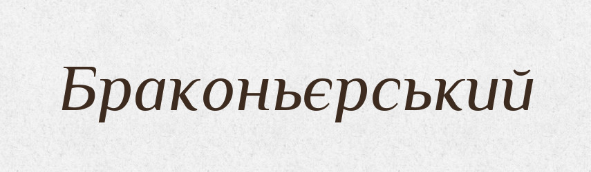 Браконьєрський — Великий тлумачний словник сучасної української мови