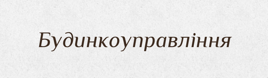 Будинкоуправління — Великий тлумачний словник сучасної української мови