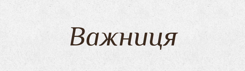 Важниця — Великий тлумачний словник сучасної української мови