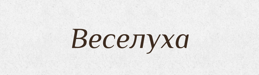 Веселуха — Великий тлумачний словник сучасної української мови