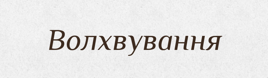 Волхвування — Великий тлумачний словник сучасної української мови