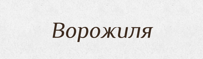 Ворожиля — Великий тлумачний словник сучасної української мови