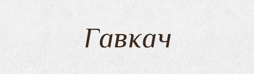 Гавкач — Великий тлумачний словник сучасної української мови