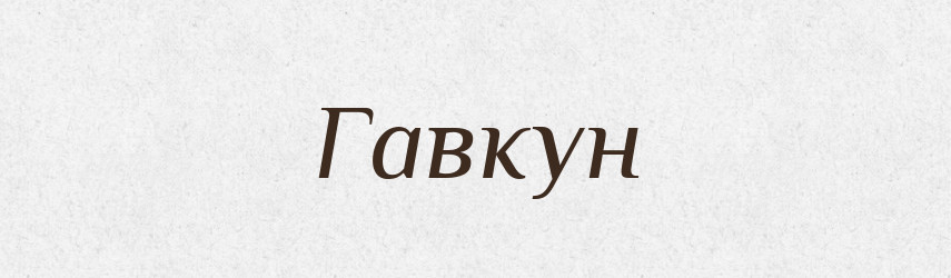 Гавкун — Великий тлумачний словник сучасної української мови