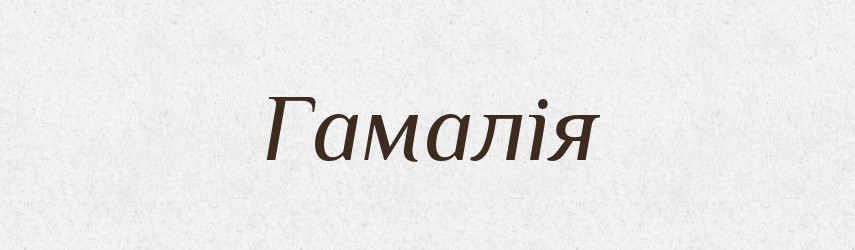 Гамалія — Великий тлумачний словник сучасної української мови