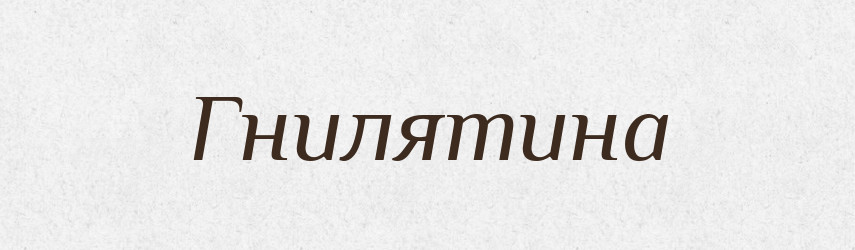 Гнилятина — Великий тлумачний словник сучасної української мови