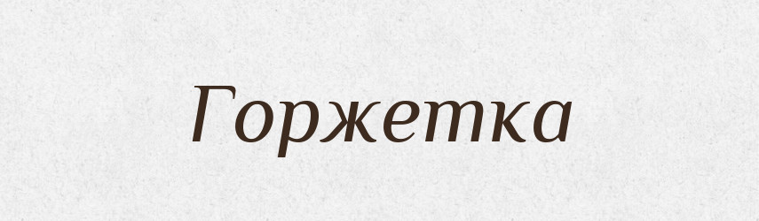 Горжетка — Великий тлумачний словник сучасної української мови