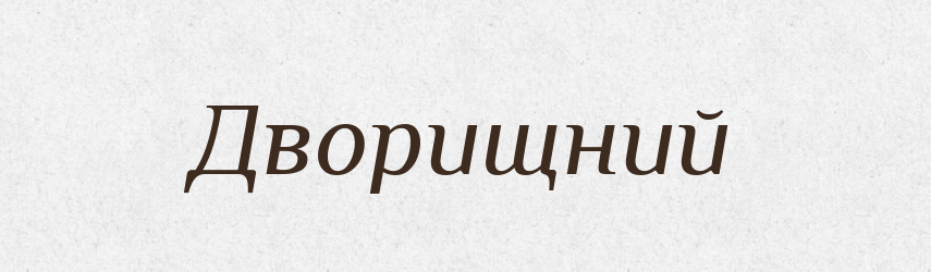 Дворищний — Великий тлумачний словник сучасної української мови