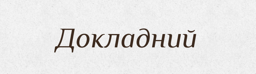 Докладний — Великий тлумачний словник сучасної української мови