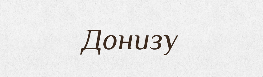 Донизу — Великий тлумачний словник сучасної української мови