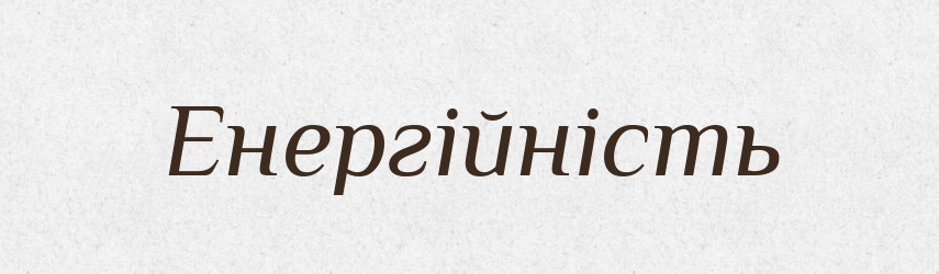 Енергійність — Великий тлумачний словник сучасної української мови