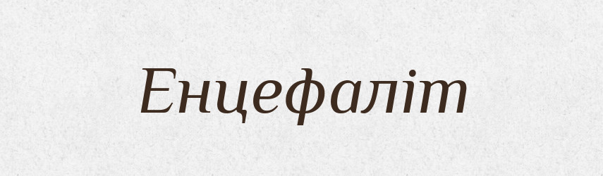 Енцефаліт — Великий тлумачний словник сучасної української мови