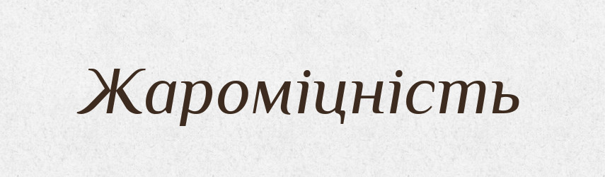 Жароміцність — Великий тлумачний словник сучасної української мови