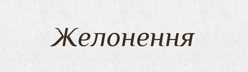 Желонення — Великий тлумачний словник сучасної української мови
