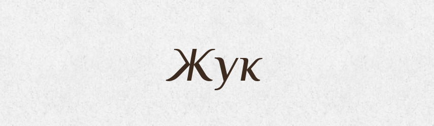 Жук — Великий тлумачний словник сучасної української мови