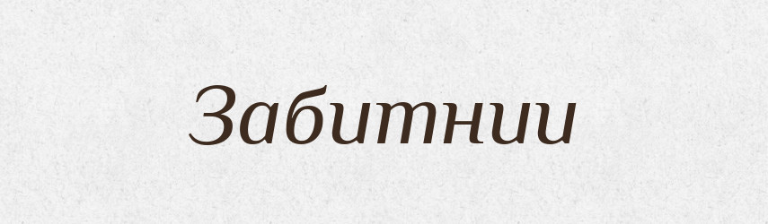 Забитнии — Великий тлумачний словник сучасної української мови