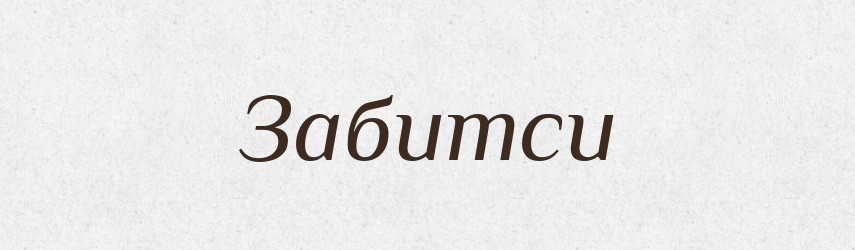 Забитси — Великий тлумачний словник сучасної української мови