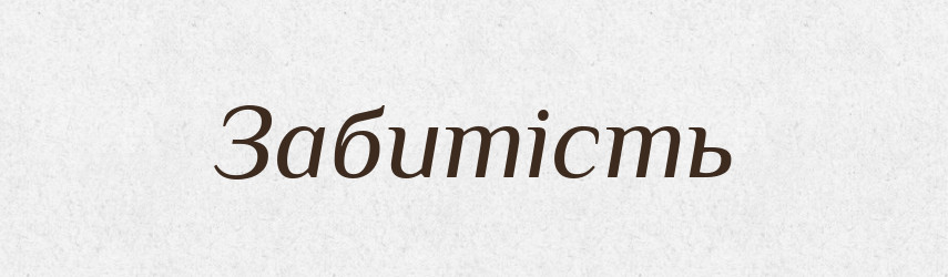 Забитість — Великий тлумачний словник сучасної української мови