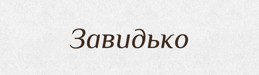 Завидько — Великий тлумачний словник сучасної української мови