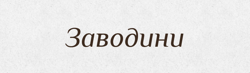 Заводини — Великий тлумачний словник сучасної української мови