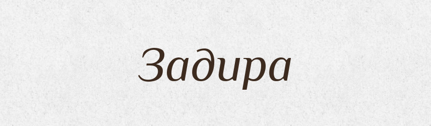Задира — Великий тлумачний словник сучасної української мови