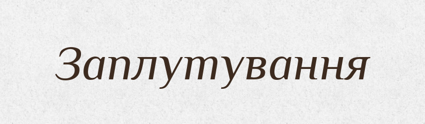 Заплутування — Великий тлумачний словник сучасної української мови