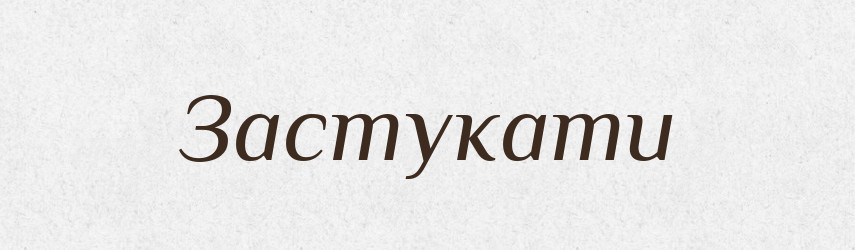 Застукати — Великий тлумачний словник сучасної української мови