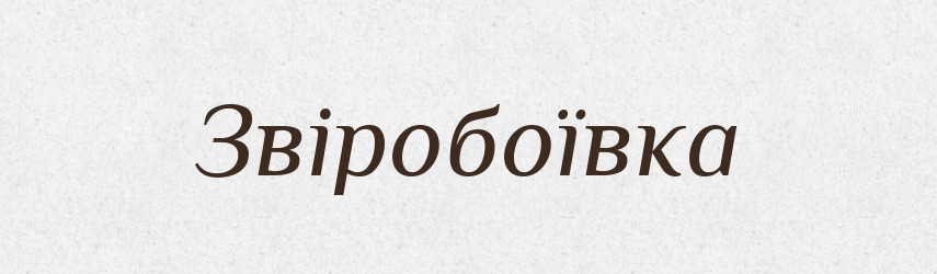 Звіробоївка — Великий тлумачний словник сучасної української мови