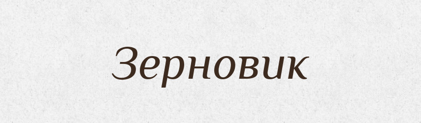 Зерновик — Великий тлумачний словник сучасної української мови