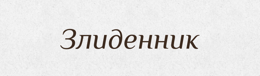Злиденник — Великий тлумачний словник сучасної української мови