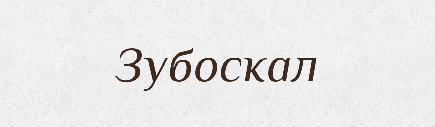 Зубоскал — Великий тлумачний словник сучасної української мови