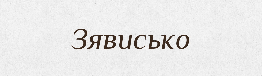 Зявисько — Великий тлумачний словник сучасної української мови