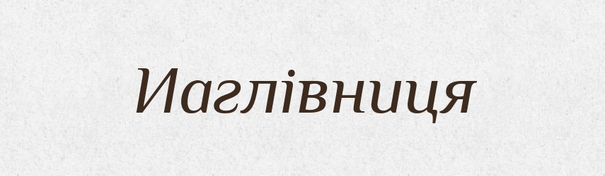 Иаглівниця — Великий тлумачний словник сучасної української мови
