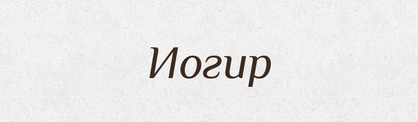 Иогир — Великий тлумачний словник сучасної української мови