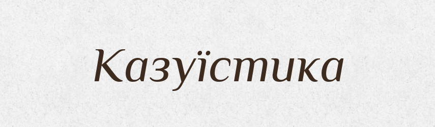 Казуїстика — Великий тлумачний словник сучасної української мови