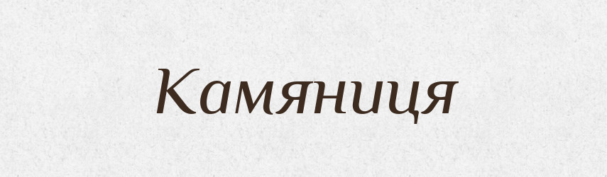 Камяниця — Великий тлумачний словник сучасної української мови