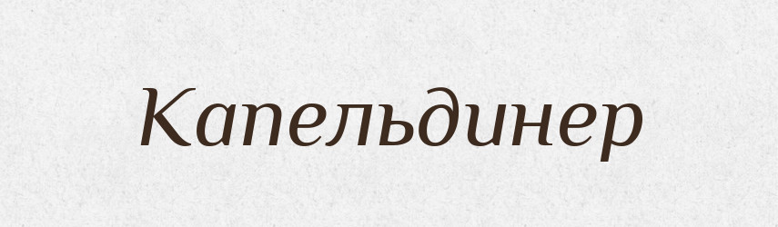 Капельдинер — Великий тлумачний словник сучасної української мови