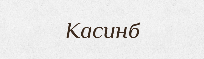 Касинб — Великий тлумачний словник сучасної української мови