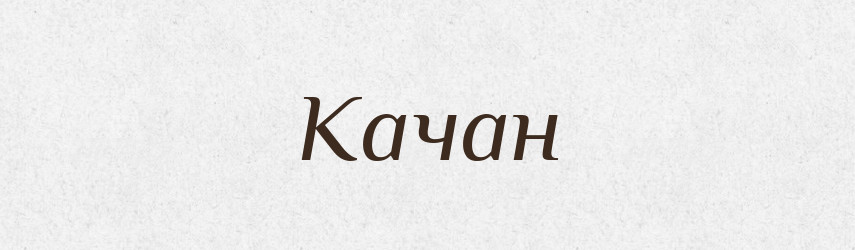 Качан — Великий тлумачний словник сучасної української мови