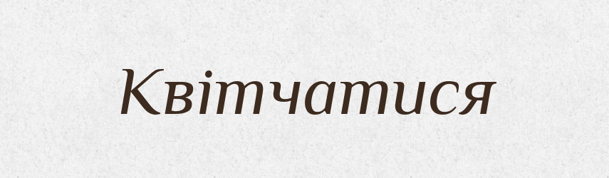 Квітчатися — Великий тлумачний словник сучасної української мови