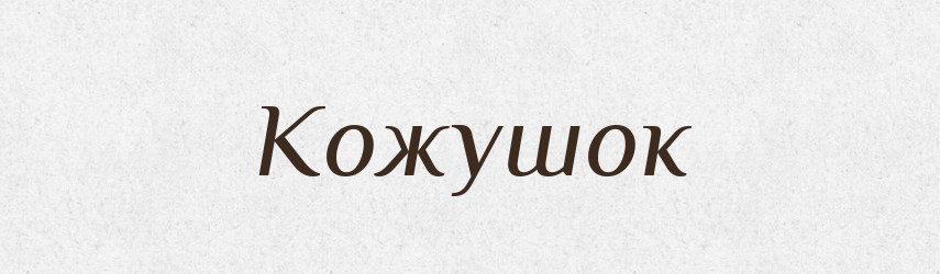 Кожушок — Великий тлумачний словник сучасної української мови