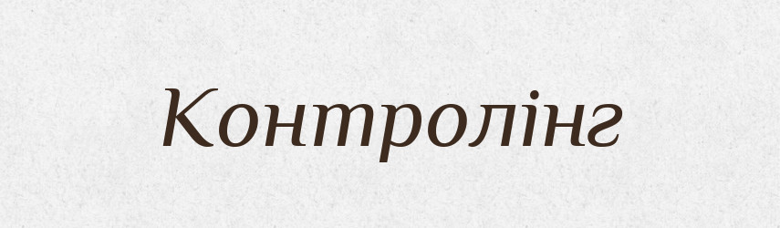 Контролінг — Великий тлумачний словник сучасної української мови