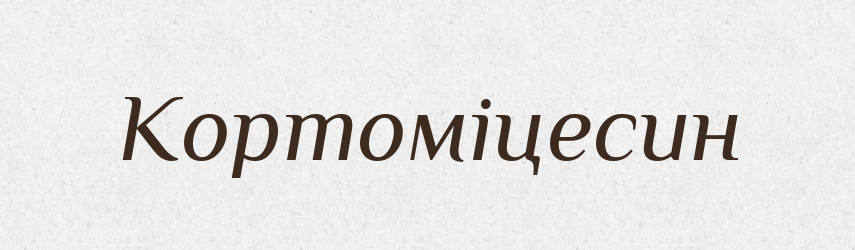 Кортоміцесин — Великий тлумачний словник сучасної української мови